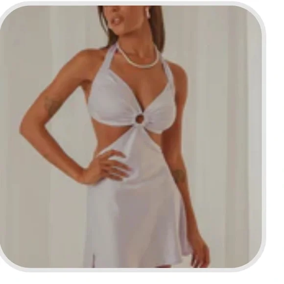 mini hot dresses for ladies Hot Girl Slim Square Neck Dress Short Sleeve Sexy Drawstring Tight Sho –  PreppyDress